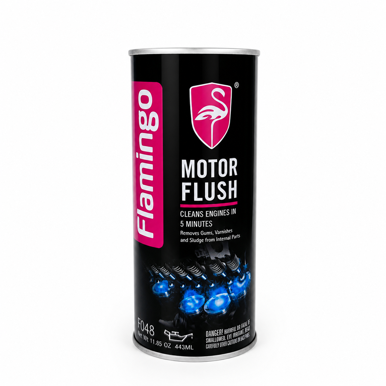 Motorcycle engine flush